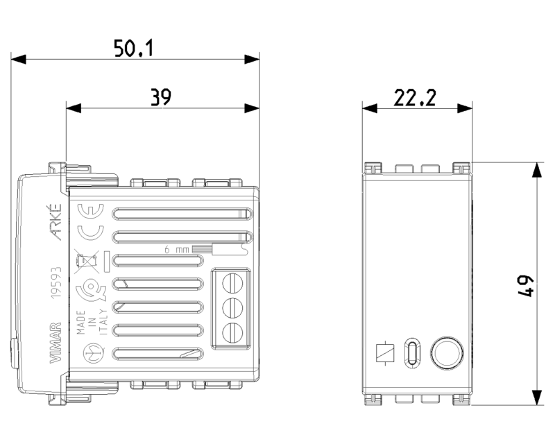 16 A IoT connected actuator grey - Image 2