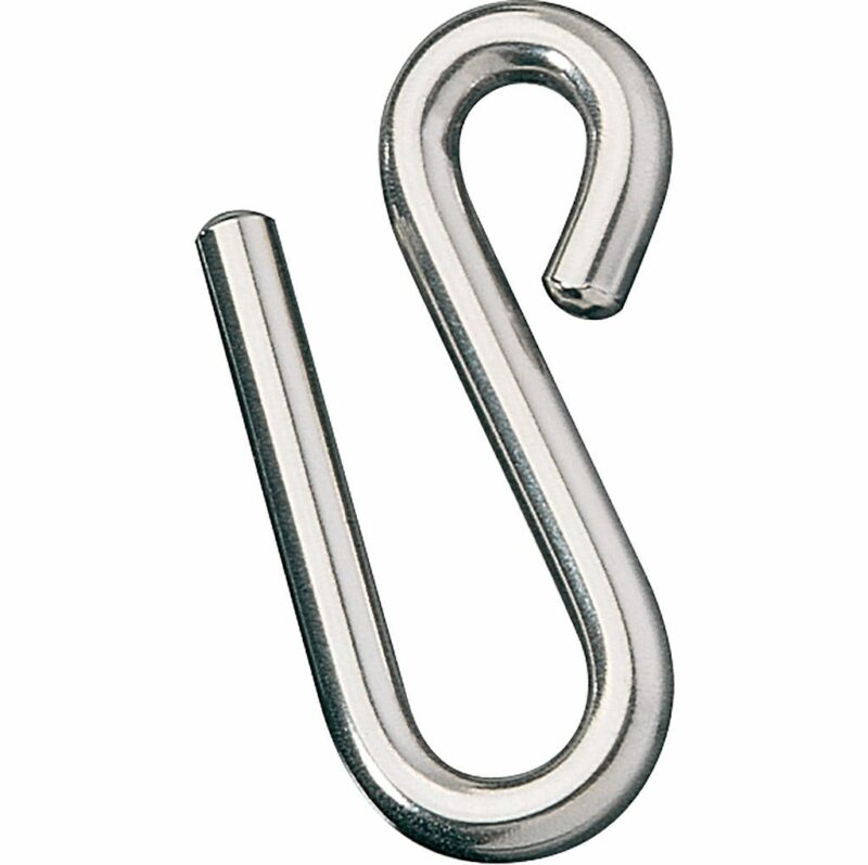 S-Hook, 6mm (1/4")