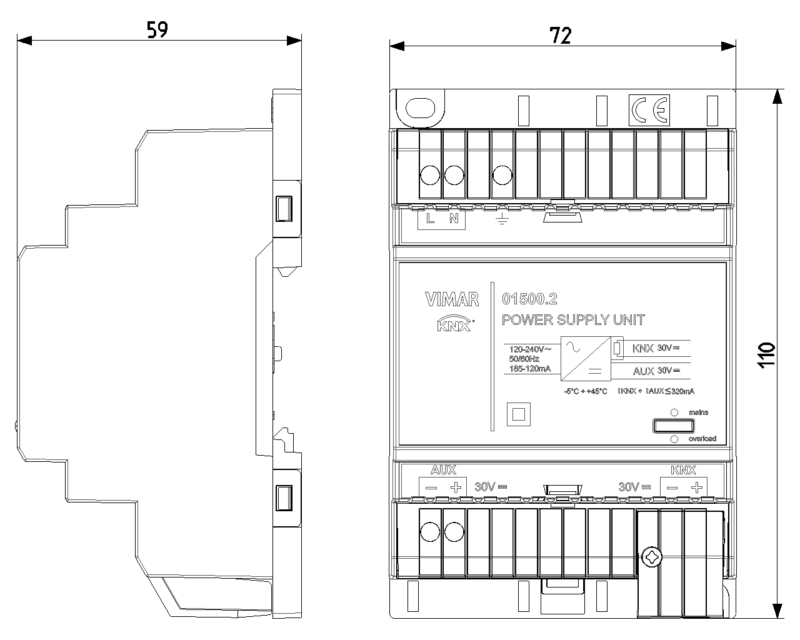 Supply unit 320mA KNX - Image 2