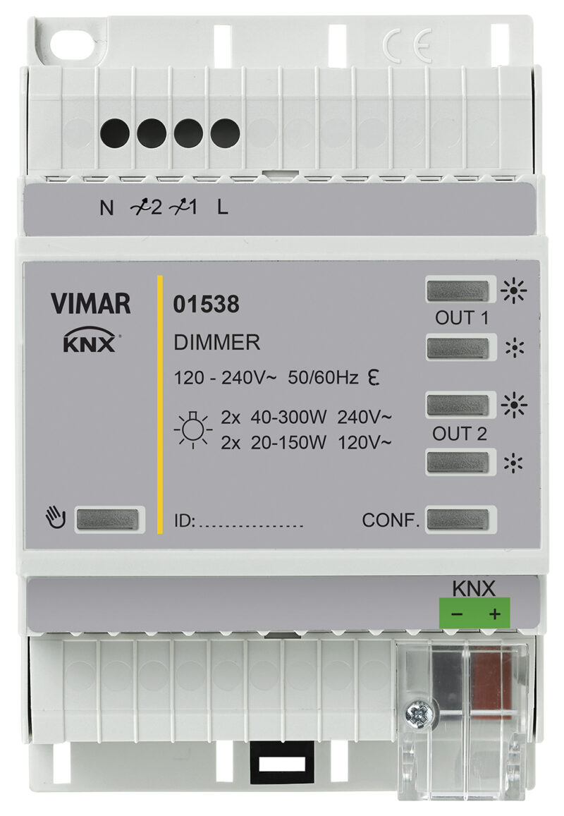 Dimmer KNX 2 OUT200W LED 120-240V