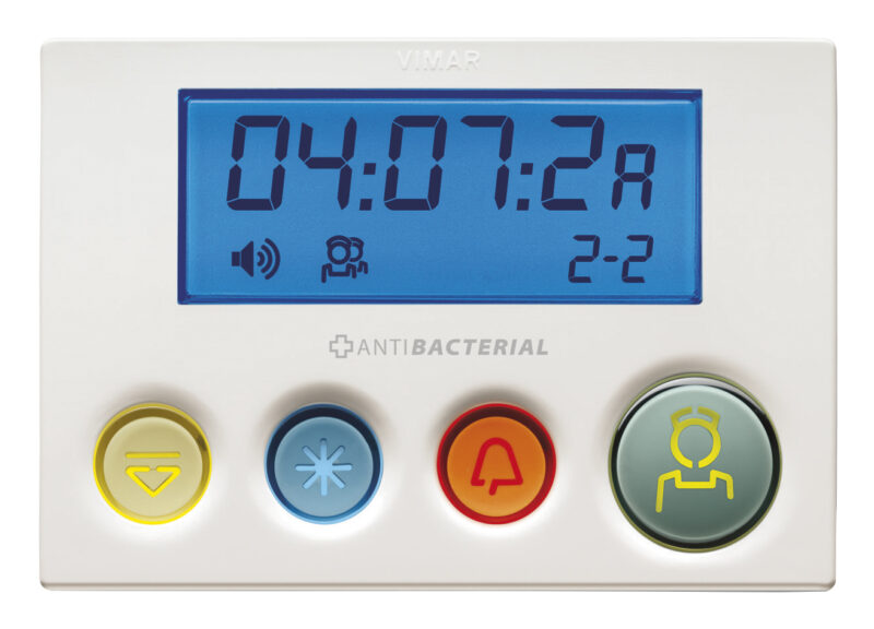 Antibacterial display unit