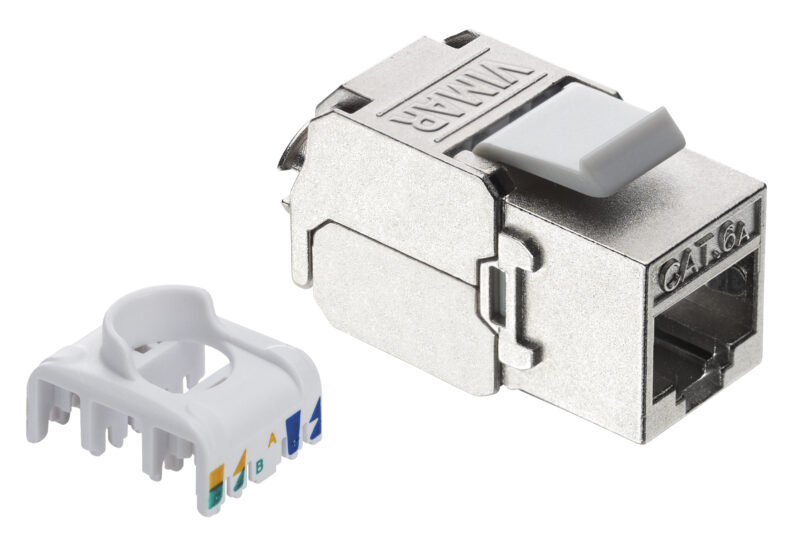 RJ45 Cat6A Netsafe FTP connector