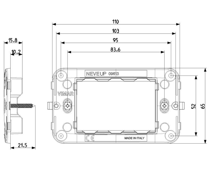 Frame 3M +screws - Image 2