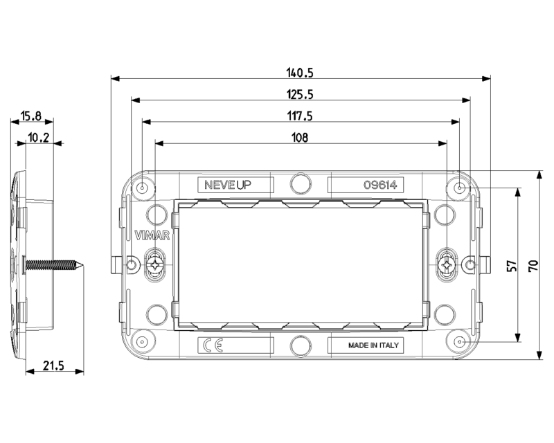 Frame 4M +screws - Image 2