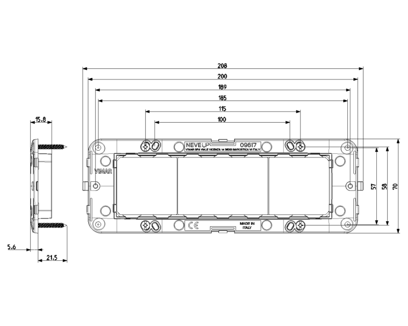 Frame 7M +screws - Image 2