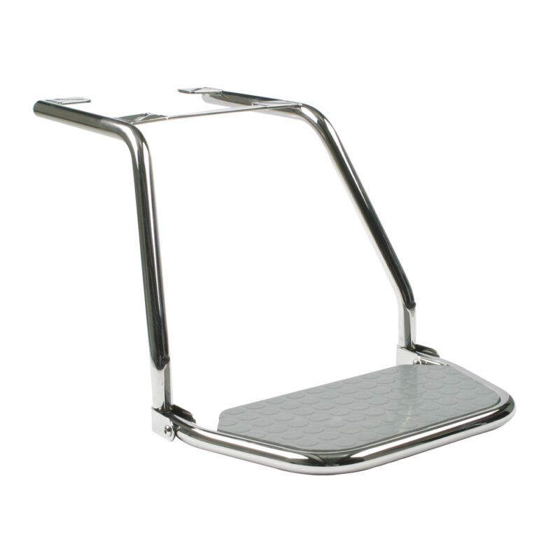 Footrest / grey / long model / height 330 mm