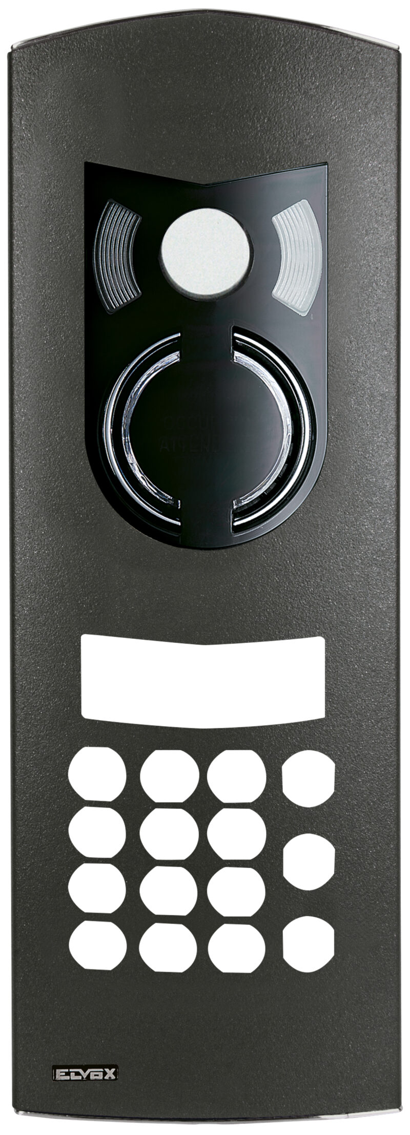 A/V entrance plate 2M for keypad grey