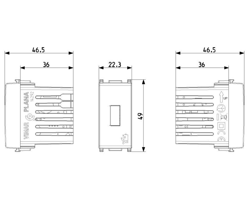 USB supply unit 5V 1,5A 1M white - Image 2