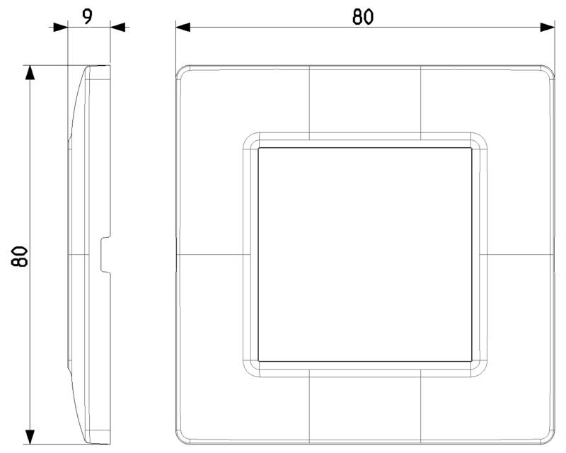 Plate 2M Reflex ash - Image 2