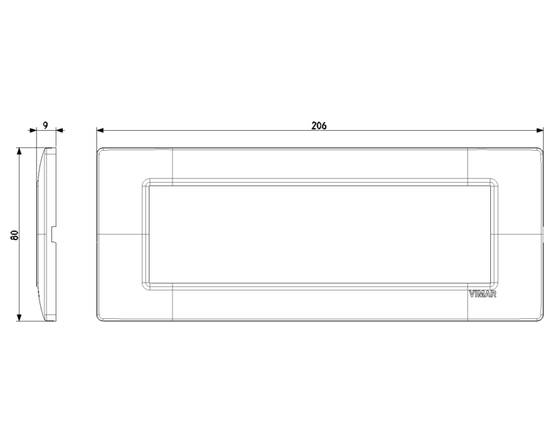 Plate 7M techn. white - Image 2