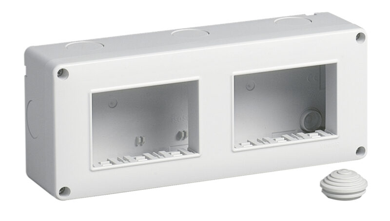 IP40 enclosure 6M 3x2 horizontal