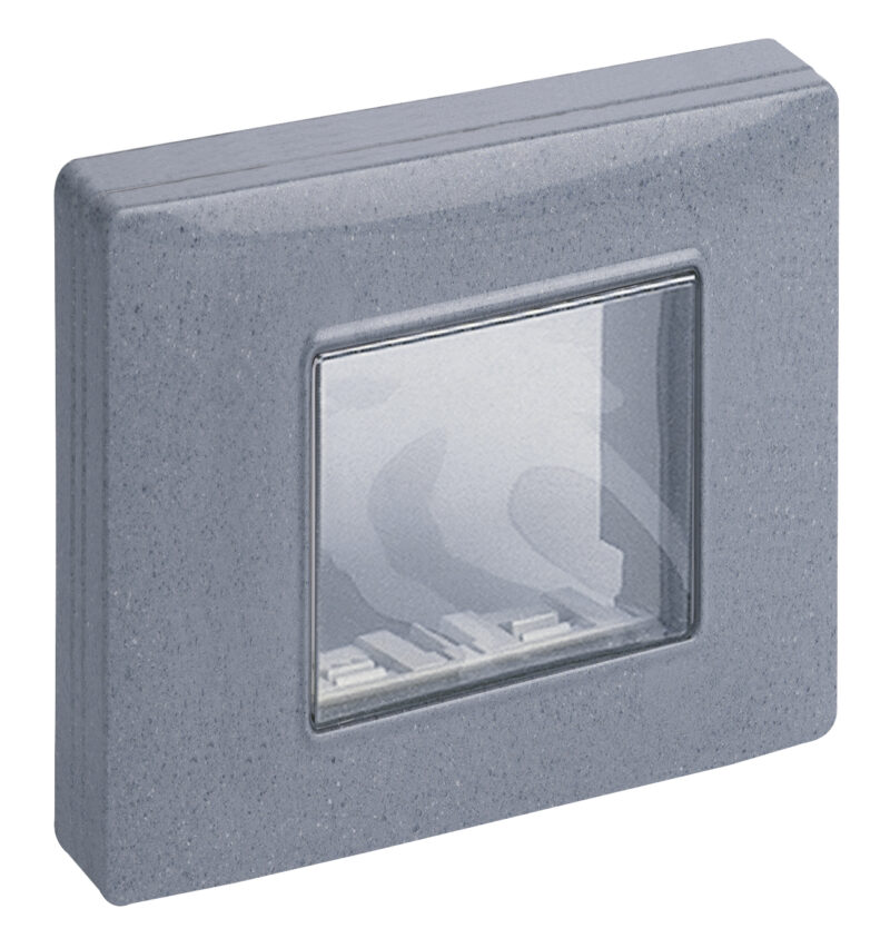 IP55 cover 2M +screws granite grey