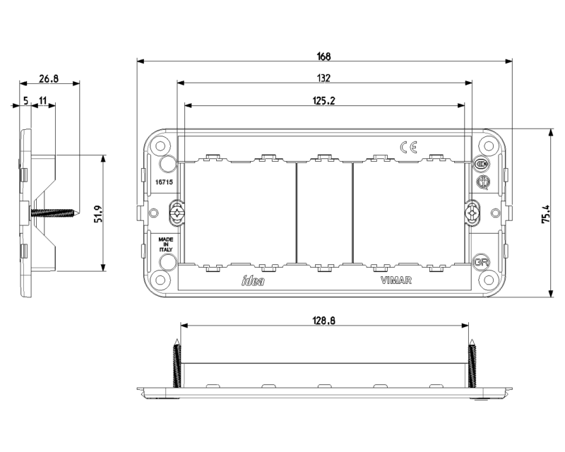 Frame 5M +screws - Image 2