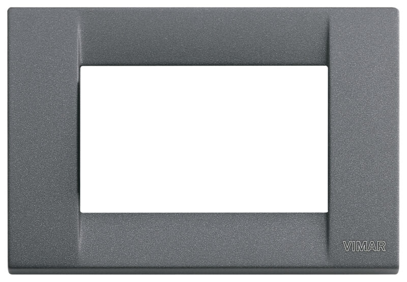 Classica plate 3M metal slate grey