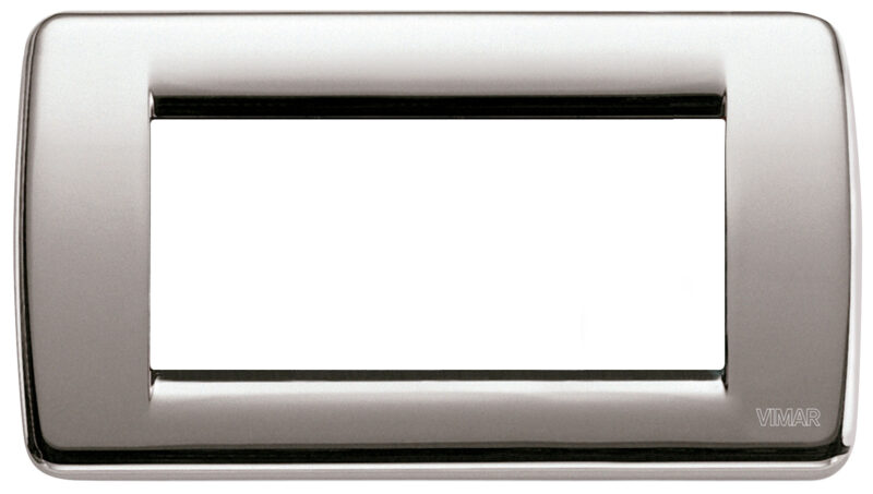 Rondò plate 4M metal brushed nickel