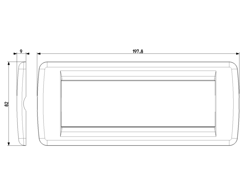 Rondò plate 6M metal white - Image 2