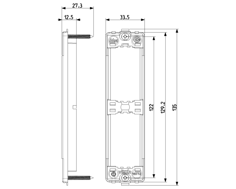 Frame 2M for panel mounting - Image 2