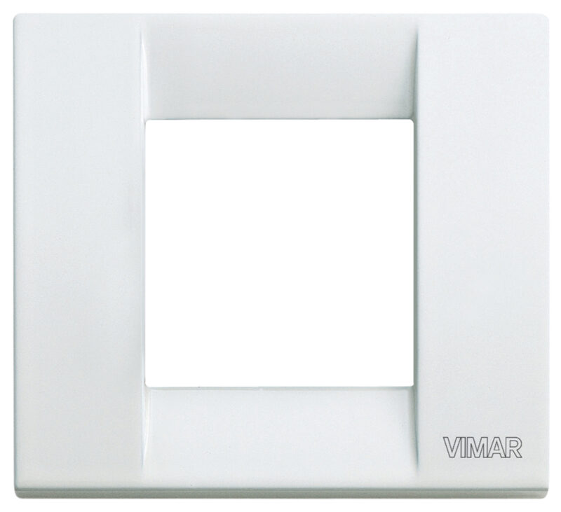 Classica plate 1-2M metal white