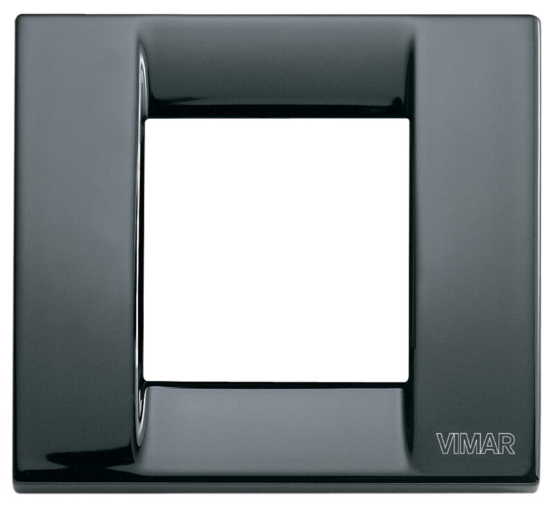 Classica plate 1-2M metal black