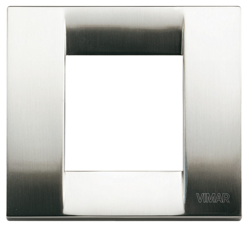 Classica plate 1-2M metal brushed nickel