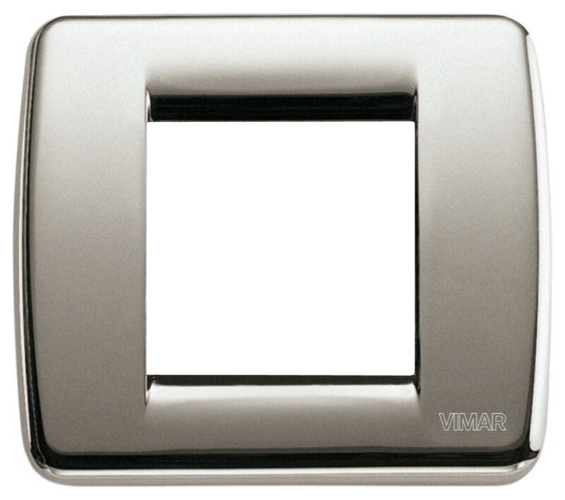 Rondò plate 1-2M metal brushed nickel