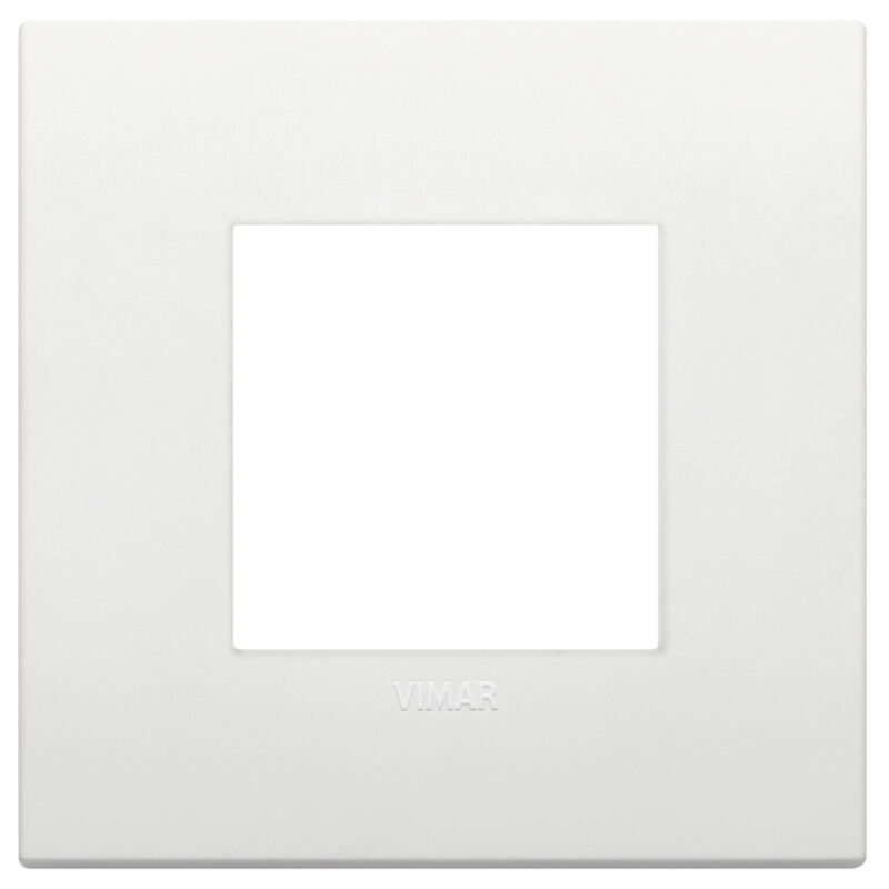 Classic plate 2M technopolymer white