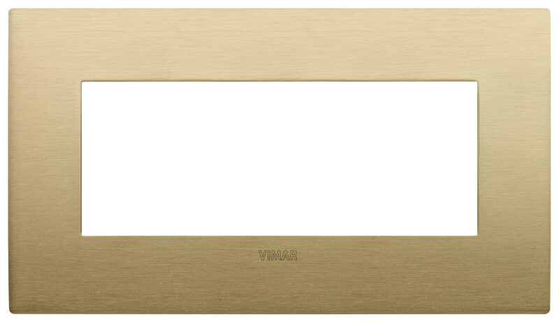 Classic plate 5M BS metal brushed brass