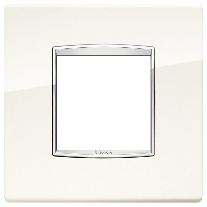 Classic plate 2MBS Bright arctic white