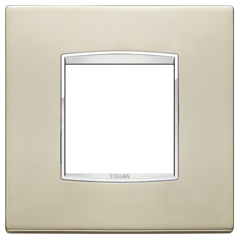 Classic plate 2MBS Galvan.satin nickel