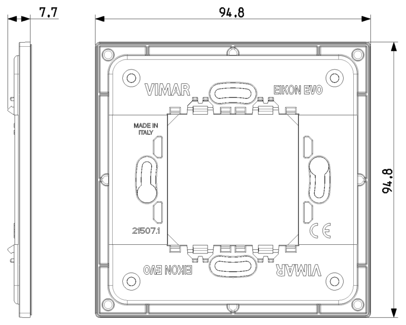 Frame for RF device grey - Image 2