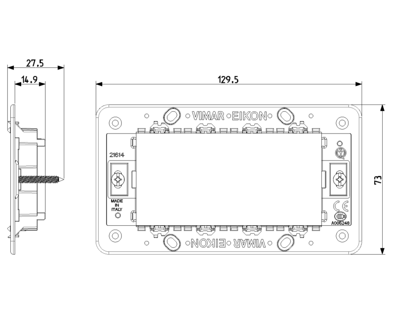 Frame 4M +screws - Image 2