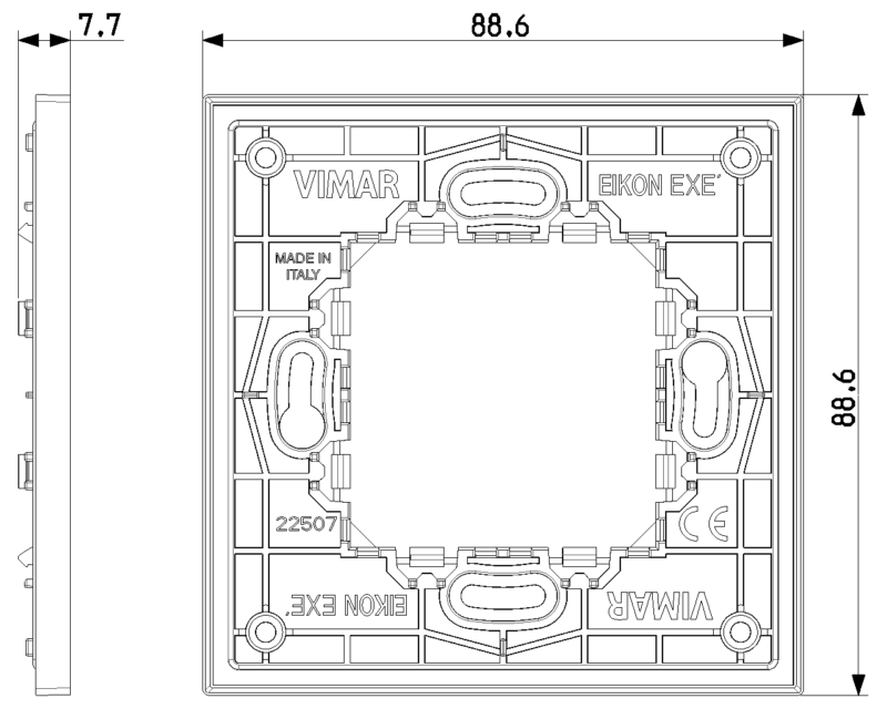 Frame for RF device grey - Image 2