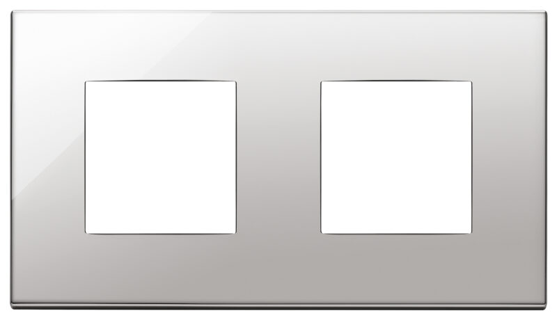 Plate 4M (2+2) 71mm nickel