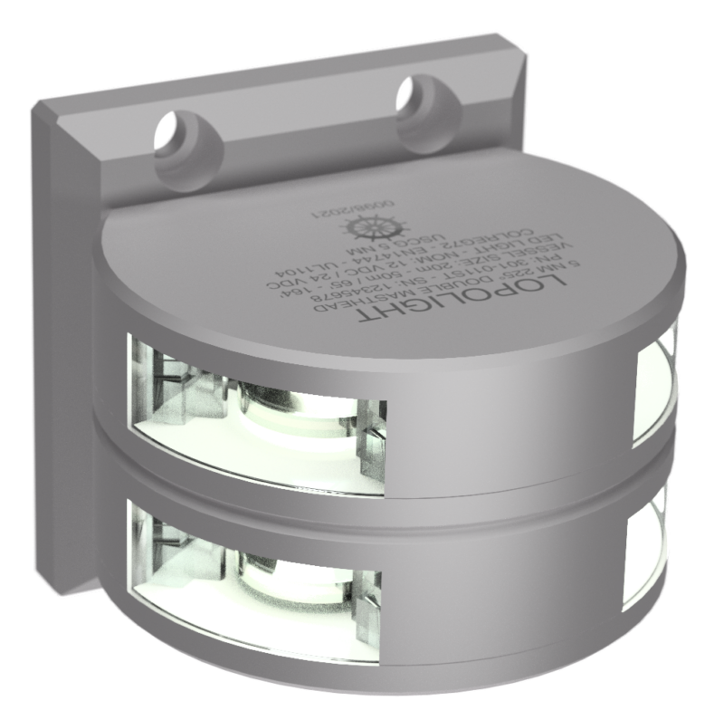 5nm Masthead, double  vertical mount