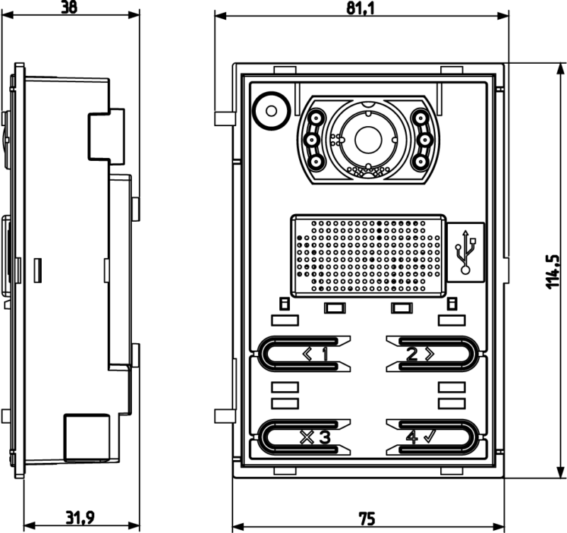 2F+ A/V wide-angle teleloop unit - Image 2