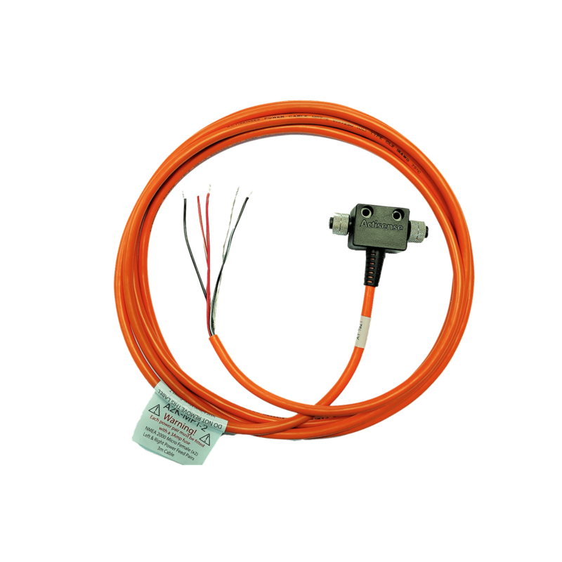 Micro female connectors, 3 metre UL certified cable, left and right power feed pairs