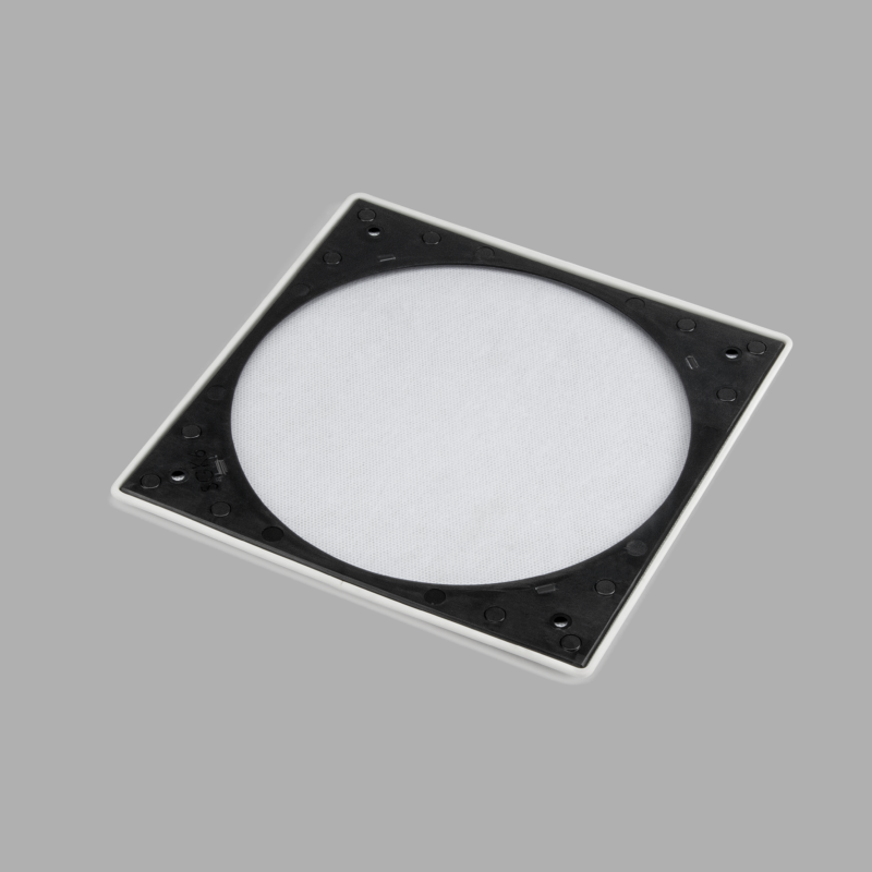 Square Grille Kit for 8" In-Ceiling