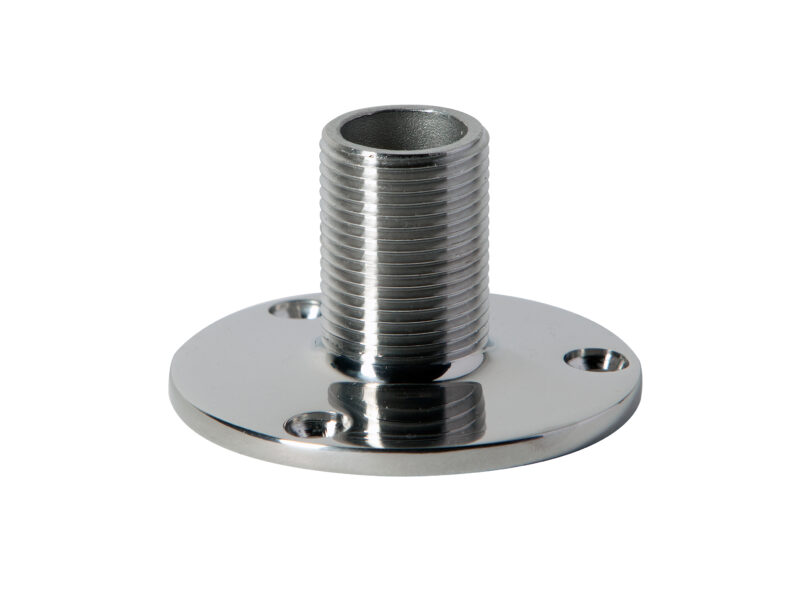 One way stainless steel mount 4 cm (2") high