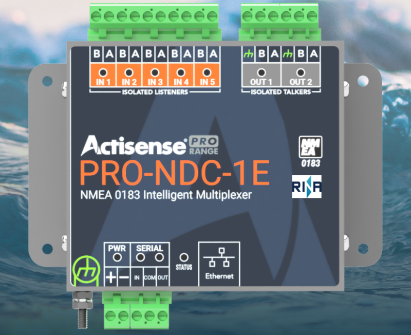 5 inputs and 2 ISO-Drive outputs, Ethernet and serial connections