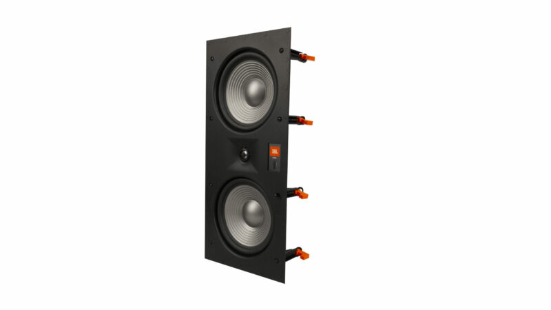 Studio 2, 2-way, 2 x 8 inch in-wall speaker