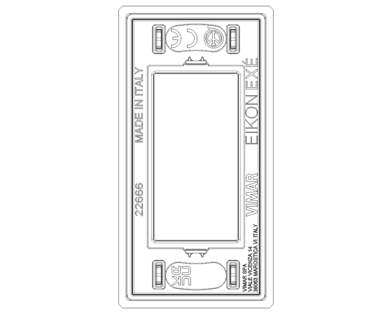 Plate 1Mpan.metal anthracite grey - Image 2