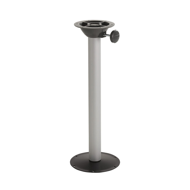 Quick Release RV/Marine / Fitting column Ø 60 mm / grey vinyl