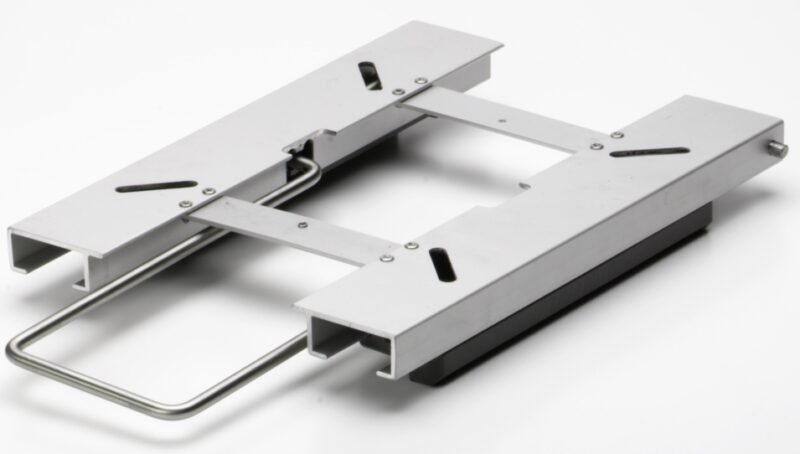 Sliders / slides 180 mm / locks at both ends / locking with one grip at front / height 30 mm