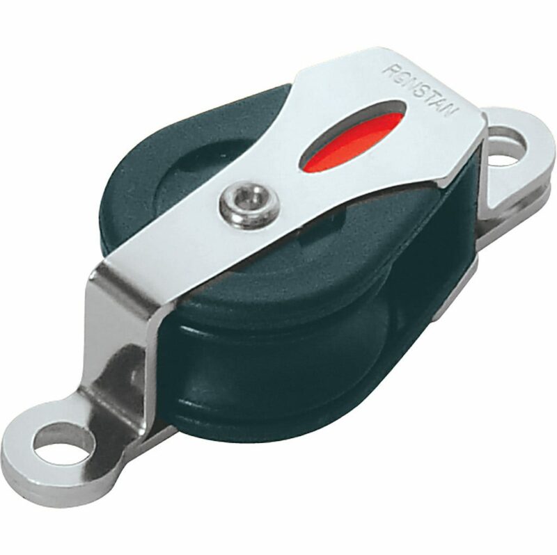 Series 20 Ball Bearing Single Cheek Block, rivet mount