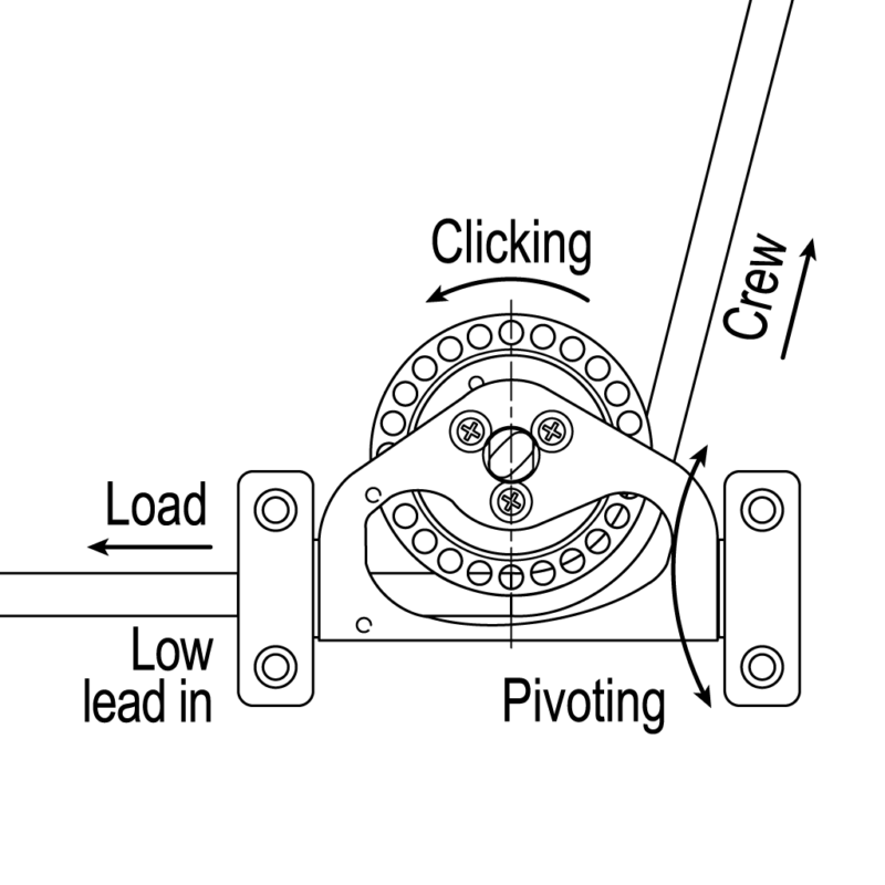 Series 60 Ratchet Pivoting Low Lead Block, Single - Image 2