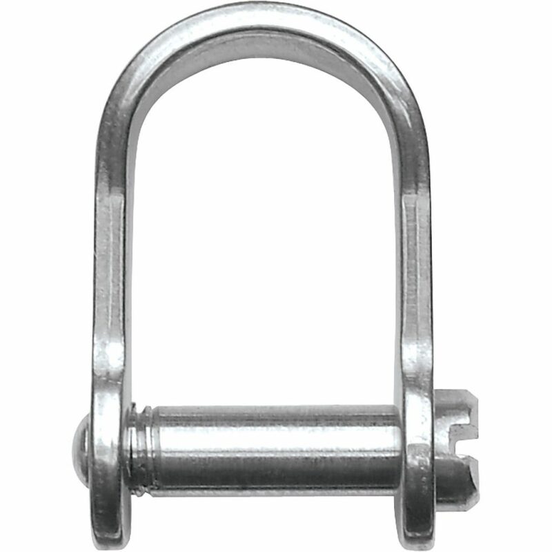 Lightweight Slotted Shackle, 3/16" Pin