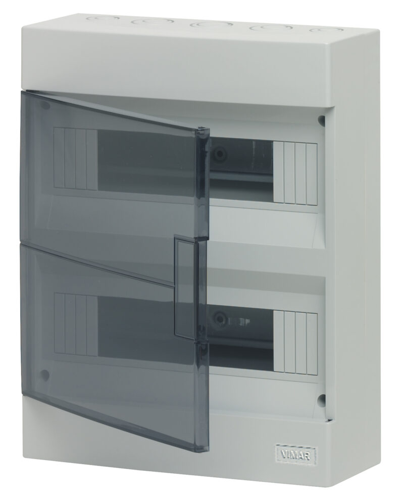 IP40 surface consumer unit 24M +door